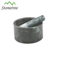 cheap price 15cm black color natural stone spice grinder